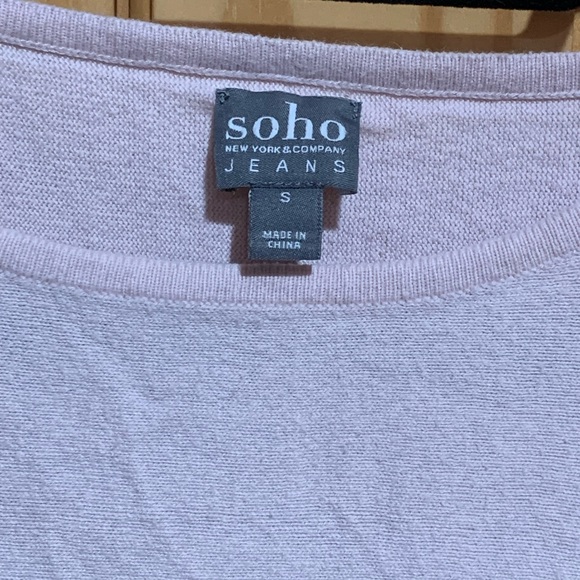 🖤5 for $20- Soho NY&C Jeans woman’s long sleeve sweater size small - Picture 3 of 8